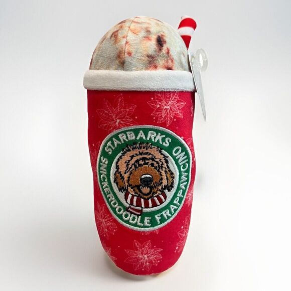 Starbarks Snickerdoodle Frappawcino Haute Diggity Dog Holiday Dog Toy Plush NWT - Picture 1 of 5